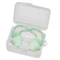 Swimming Ear Plugs Soft Silicone Earplugs - blue. 