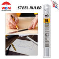 WBM Steel Ruler 9 Inches (1 Pcs) - scale for school - scale stationary - plastic scale for school. 