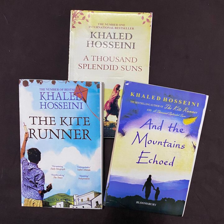 3 Books Set by Khaled Hosseini (The Kite Runner / And the Mountains ...