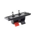 (PACK OF 2) 2 Positions Connector Terminal Push In Jack Spring Load Audio Speaker Terminals Clip. 