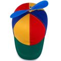【LuckyBabyFans Store】Rainbow Windmill Dragonfly Baseball Cap Helicopter Propeller Parent-child Hat Snapback Hat Kids Boys Girls. 