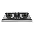 HANCO Stainless Steel Hob Stove with 360 Burnova Burners (Model 302) - Auto Ignition Stove - Gas Type NG and LPG - 2 Year Burner Warranty. 