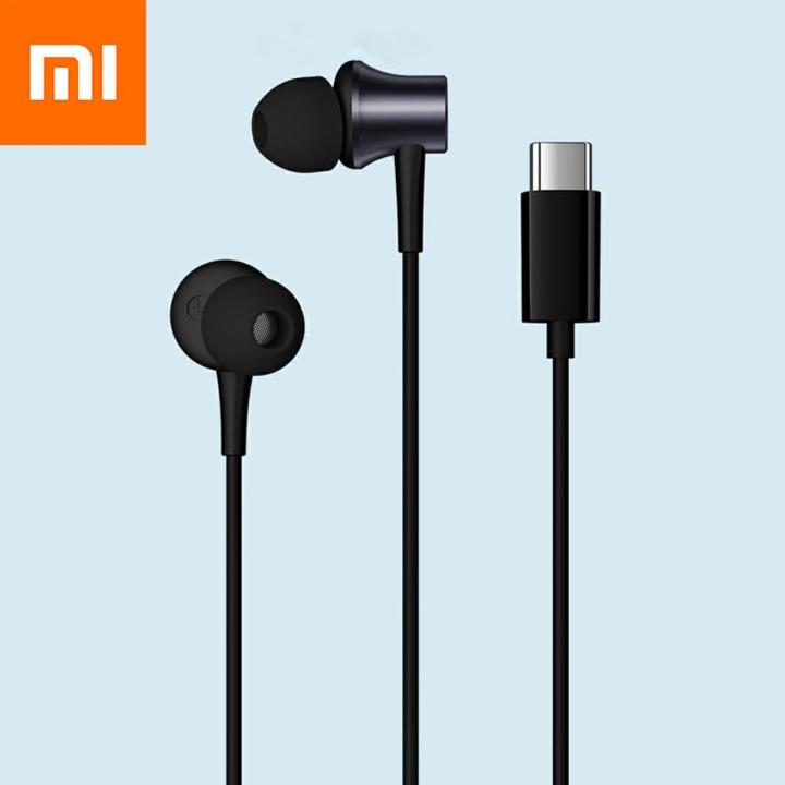 New Coming Original Xiaomi Piston 3 Earphone Type-C Version In-Ear Mi Earphones Wire Control With Mic For Mobile Phone Headset