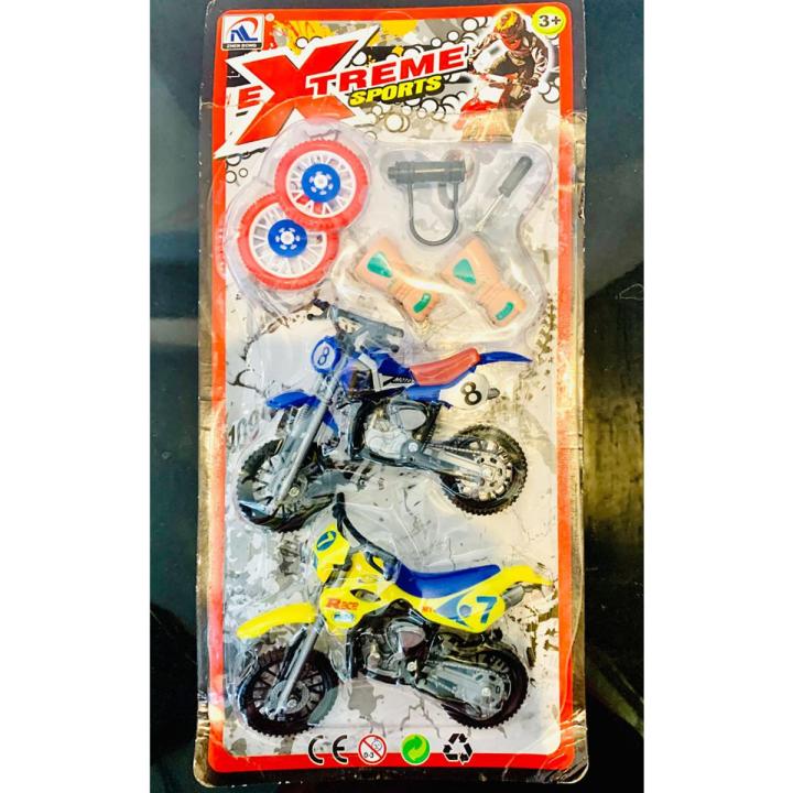 Extreme sports bike toy for kids (boys and girls) 2 bikes and Extra bikes Accessories)