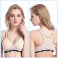 Sports Bra Cotton Non Wired Padded Bra. 