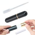 2pcs 10colors Metal Nasal Inhalers for Essential Oils Aromatherapy Empty Aluminum Tubes with Replacement Wick for travel perfume. 