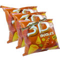 BBQ 3D BUGLES Taste Snacks Big peck (12pecks). 