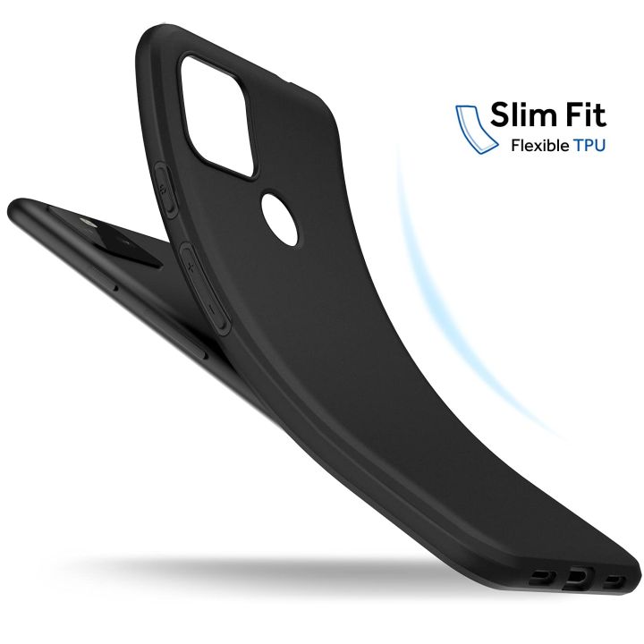 Google%20Pixel%204A%205G%20Back%20Cover%20Soft%20Tpu%20Slim%20Matte%20Flexible%20Case%20For%20Google%20Pixel%204a%205G%20-%20Black%20-%20Image%203