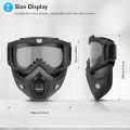 Face Helmet Mask for Bike Riders with Glasses | Anti Dust Masks for Bikers | Fog Proof & Warm. 