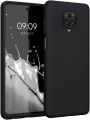 Xiaomi Redmi Note 9 Pro Matte Black Flexible TPU Case - Shockproof, Slim Soft Cover. 