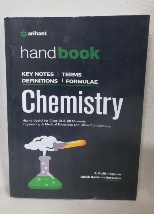 Arihant Handbook Of Chemistry by Preeti Gupta
