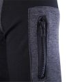 Designer Black Zipper Contrast Sleeves Jacket For Men. 