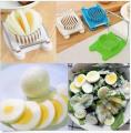 Portable Egg Slicers Tools Kitchen Accessories Stainless Steel Wire Cute Eggs Cutter Cooking Baking Useful Gadgets Home. 