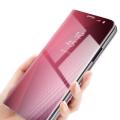 For Huawei P30 Pro Flip Cover Smart Cosmetic Make up Mirror Flip Phone Cases for Huawei P30 Pro case Clear View Stand case. 