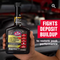 STP Ultra 5 in 1 Fuel System Cleaner 354ml made in UK. 