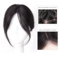 CollapseTen Synthetic Partial Bangs Curtain Bangs Hair Piece Increase Hair Volume Natural Looking Topper Hair Extension For Daily Use. 