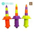 Fingertip Fidget Toy Colorful Mini Telescopic Cutter Fidget Toy Fun Stress Relief Sensory Toy for Teens Adults Creative 3d Printing Party Favor School Study Break Toy. 