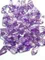 Pack of 40gms Beads, Purple Drop Tussle (Latkan) Acrylic Beads For DIY Jewelry Making, Jewelry, DIY, Dresses And Crafting Accessories.. 