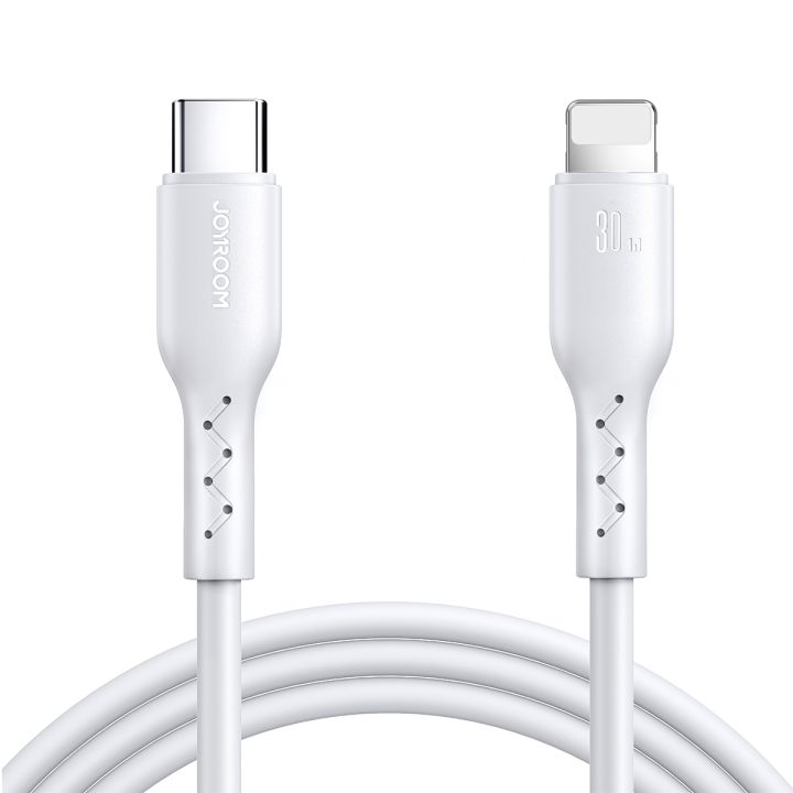 JOYROOM SA26-CL3 Flash Charge Series 30W USB-C / Type-C to 8 Pin Fast Charging Data Cable 1m
