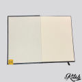 MyKitab - Hard Bind Sketch Book Off-White Paper-A4 and A5. 