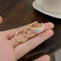 Fashion Adjustable Dainty Rings For Women Anniversary Gift For Wife  Cute Cool Vintage Gold Plated Korean Ring For Girls Stylish Pack of 3 Rings For Girls Birthday Gift Wedding Rings Trendy Trendy Rings. 