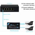 2 Port POE Extender 10/100Mbps with IEEE 802.3Af Standard. 