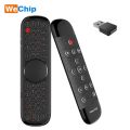 Wechip W2 Pro Air Mouse Voice Remote Control Microphone 2 4G Wireless Mini Keyboard Gyroscope for Smart TV Box Mini PC. 