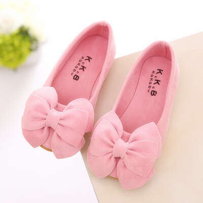 2024%20New%20Girl%20Spring%20and%20Autumn%20Princess%20Student%20Suede%20Bean%20Children's%20Bow%20Single%20Shoes%20-%20Image%206