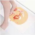 Halloween Gifts Blood Bath Mat Color Changing Sheet Turns Red Wet Horror Bloody Footprints Shower Carpet Bathroom Non-slip Rug. 