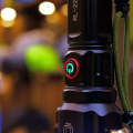 Super Bright Led flashlight torch waterproof Metal Body with 1 kilometer range For Home & Outdoor Work and safety light. 