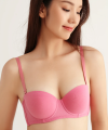 Women Push Up Bra Half Cup Padded Underwire With Removable straps Extra Support Lace Everyday Comfort. 