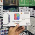 W9 Ultra Series 9 Smart Watch 45MM with Bluetooth Calling, NFC, Heart Rate Monitor, SPO2, Multi Sport Modes, AI Voice Assistant, IP68 Waterproof, and Large 2.02 Inch IPS Touch Screen. 