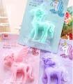 Purple - Creative Animal Unicorn Eraser YZ1607. 