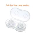 Nipple Pullers or Everters 1 Pair with Travel Case to Storage Silicone BPA-Free Nipple Corrector Suckers Extender for Flat. 