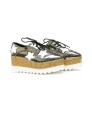 Metallic Patent Leather Sneakers For Women. 