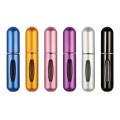 Atomizer Perfume, Spray Scent Pump, 5ml Multicolor Perfume Spray Atomizer Bottle for Travel, Mini Portable Refillable Perfume Bottle Aluminum Perfume and Cosmetic Liquid Atomizer for Travel, Refillable Perfume Atomizer Bottl Pocket Perfume Atomizer Bottle. 