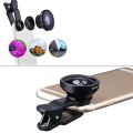 【3C VictoryEagle Store】3in1 Wide Macro Fisheye Lens Camera Mobile Phone Fish Eye Lenses For Gionee S8 Steel 2 S9 S10 M6S Plus A1 A1 X1s. 