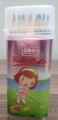12Pcs Color pencils Oro Small Size Packed in cute Tin Jar. 