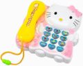 Hello Kitty Telephone Toy With 12 Keys. 