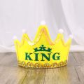 Happy Birthday KING LED Crown for Boys. 