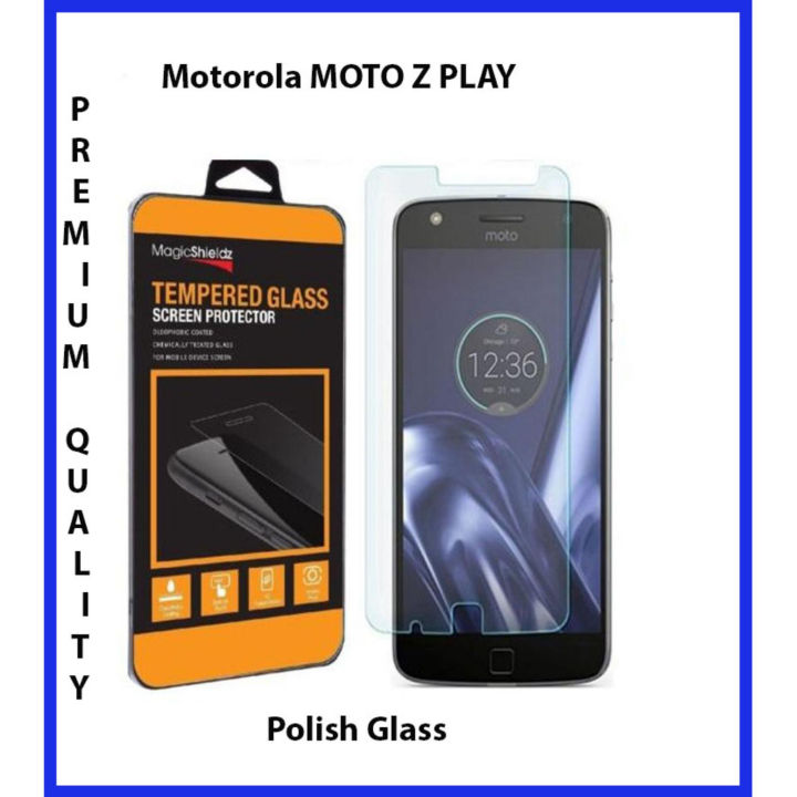 Motorola Moto Z Play Tempered Screen Protector Premium High Quality Polish Glass For Motorola Moto Z Play