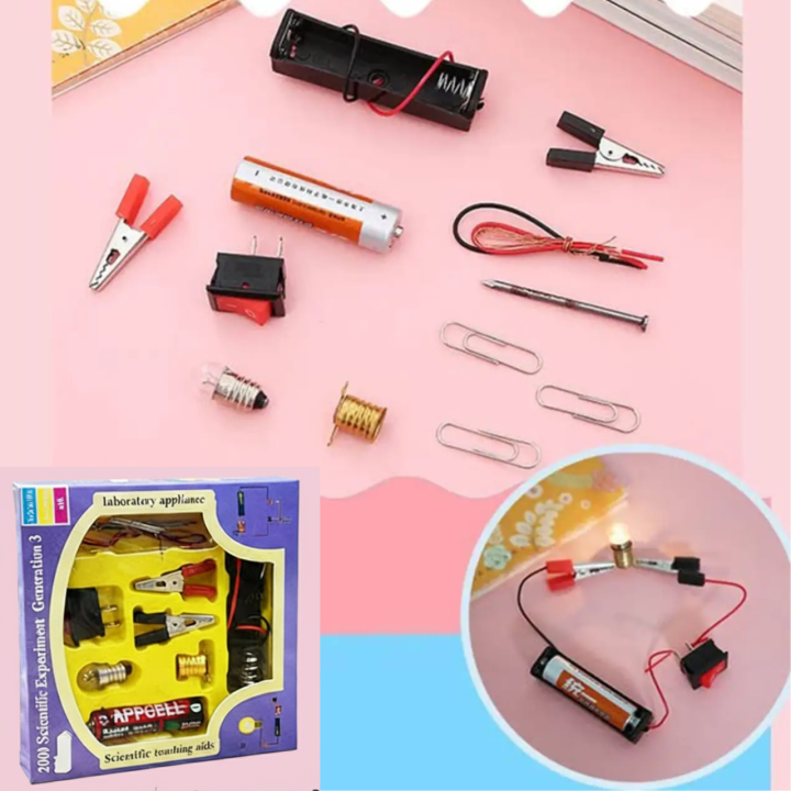 DIY Science Experiment Kit for Kids | STEM Educational Electric Circuit ...
