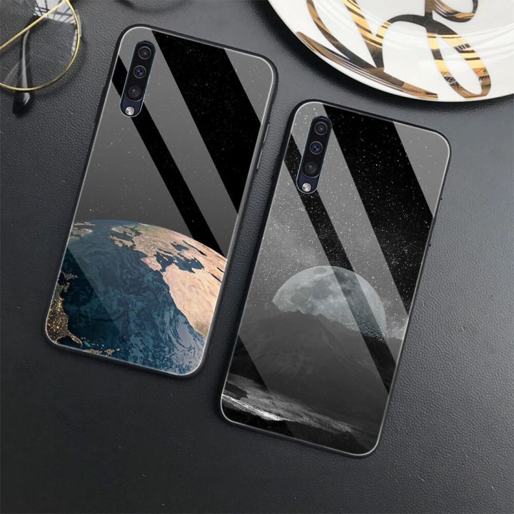 Cosmic Planets Moon Case For Samsung Galaxy A73 A53 A33 A72 A52 A32 A22 
