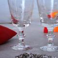 Transparent - Small  Glass Design of 2. 
