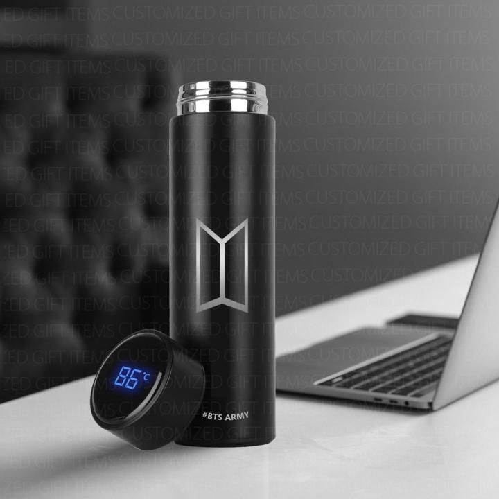 BTS ARMY Bottle Stainless Steel Water bottle Stylish BT21 (600 ML)