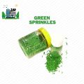 Green Sprinkles Vermicelli, Vermicelli Green Sprinkles for Cake decoration, Green Colorful Candy Sprinkles for Cake, Cupcakes, Ice Cream, Donuts, Custard and other topping – 100 Grams – 25 Grams. 