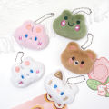 Cute Animal Keychains Plush Rabbit Frog Cat Doll Keychains For Car Keys Accessories Kawaii Small Bear Plush Keychain On Backpack Mzea. 