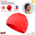 Swimming Cap For Kids Silicone Fun Swim Caps for Swimmers, Waterproof Swim Hat Cap Men Women Water Proof Ear Protection Bathing Silicone Cap Swimming Pool Hat Swimmers Long Hair Cap. 