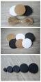 Round Kraft Paper Tags Luggage Note Wedding Invitations Cards Blank Price Hang Tag 5cm 100pcs/lot. 