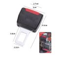 2 PCS Car Seat Belt Clip Extender Safety Seatbelt Lock Buckle Plug Thick Insert Socket Extender Safety Buckle. 